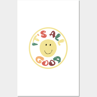 It's All Good Happy Patch Posters and Art